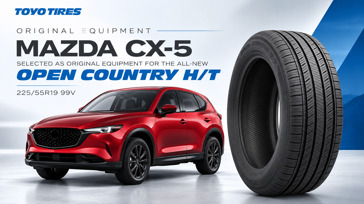 OPEN COUNTRY H/T Selected as Original Equipment for the All-New MAZDA CX-5