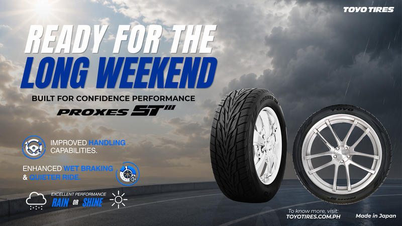 Ready for the Long Weekend: Why the TOYO PROXES ST III Is Built for Changing Road Conditions