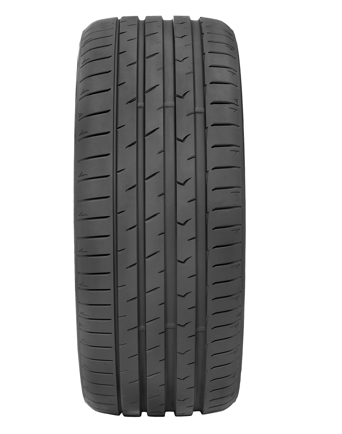 TOYO TIRES Proxes SP2 A single black car tire shown from the front on a plain white background.